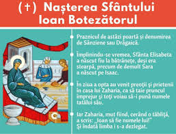Nașterea Sfantului Ioan Botezătorul 24 Iunie Prorocule Si Inaintemergătorule Al Venirii Lui Hristos După Vredni Comic Book Cover Book Cover Comic Books