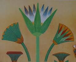Lotus Ancient Egypt Agnes Ashe Lotus Art Ancient Egypt Art Blue Lotus Flower