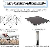 Amazon.com - HAIXHX Portable Stage Platform for Events ...