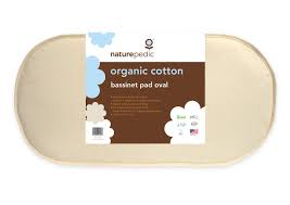 Naturepedic Organic Cotton Bassinet Replacement Mattress 13 X 29 Oval In 2019 Baby Crib Mattress Baby Mattress Bassinet