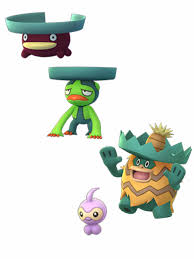 Shiny Lotad Line Castform Models Via Chrales Thesilphroad