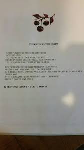 Cheeries In The Snow Cherry Pie Filling Trifle Bowl Cherries In The Snow