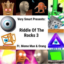 Riddle Of The Rocks 3 Ft Meme Man And Orang Very Smurt
