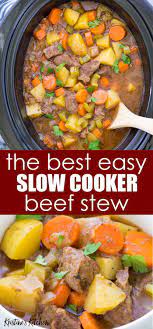 Slow Cooker Beef Stew Crockpot Recipes Beef Stew Slow Cooker Beef Stew Easy Easy Beef Stew