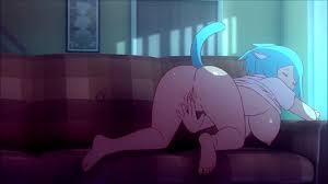 mike inel, gumball watterson, nicole watterson, the amazing world of  gumball, animated, highres, sound, tagme, video, 2girls, blue hair, breast  sucking, breasts, clothed sex, cunnilingus, deep skin, dildo, doggystyle,  dual persona, grabbing