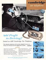 Because car phones were developed in an organic manner, it was limited greatly by practical technological limits of the times. A Surprising Compendium Of Car Phones Dating Back To The 1940s