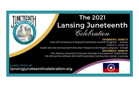 June 19th at 11 a.m. Lansing Juneteenth Celebration Home Facebook