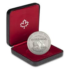 1985 1885 Canadian 1 National Parks Centennial Proof Silver Dollar Coin