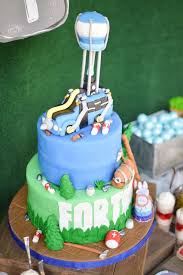 Birthday Cakes Fortnite Season 9 Fortnite Birthday Party Ideas Photo 4 Of 11 Boy Birthday Parties Boy Birthday Cake Cake