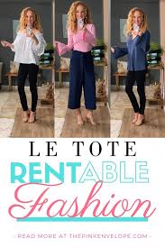 Le Tote Clothing Rental Subscription The Pink Envelope Le Tote Le Tote Clothing Kids Clothing Subscription