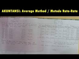 Untuk menentukan ramalan pada periode yang akan datang memerlukan data historis selama jangka waktu tertentu. Akuntansi Belajar Metode Average Rata Rata Youtube
