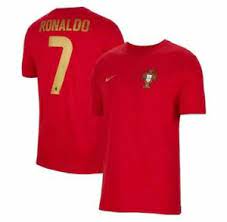 Nike cristiano ronaldo #7 portugal national team. Nike Portugal 2020 2021 Soccer Ronaldo Cr7 Nikedry Cotton Home Shirt New Red Ebay