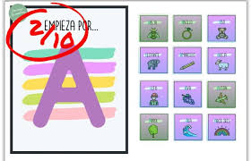 Ver más ideas sobre actividades para preescolar, actividades, preescolar. Fichas Interactivas Auto Corregibles Empieza Por A E I O U Imagenes Educativas