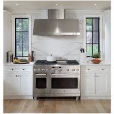 Cafe 48 Externally Vented Range Hood Stainless Steel Cv48sslss Best Buy Kitchen Vent Hood Kitchen Design Stainless Range Hood