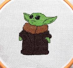 The balloon chain stitch aka the box chain comedy with balloons the a.r.t. Baby Yoda Cross Stitch Pattern Reddit Novocom Top