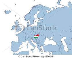 Descubrir hungría de otra forma. Europa Hungria Mapa Europa Hungria Ilustracao Mapa Canstock