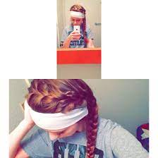 How I Wore My Hair For The Last Basketball Game Sports Hairstyles Ball Hairstyles Hair Styles