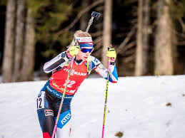 Вслед за ней на дистанцию отправилась финка мари эдер. Marketa Davidova Vybojovala V Zaverecnem Hromadnem Startu V Pokljuce Desate Misto Biatlon