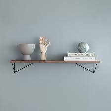 Étagère murale double en bois et métal vinto la redoute interieurs etagère murale à double plateaux en bois et métal vinto. 2 Equerres Metal Graphique Pour Etagere Pythagoras