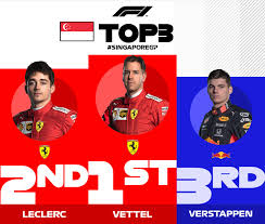 Vettel is now 2 whole race wins down with 5 races to go. Formula One News Memes Sebastian Vettel Wins The 2019 Singapore Grand Prix It S His First Win Since The 2018 Belgian Grand Prix His 53rd Win In F1 And A Record Breaking