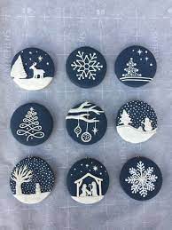 If you use colored clay or like the look of white christmas tree ornaments, you can skip this one. Pin On Creative Crafts