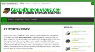 Access Greendehydrators Com Best Food Dehydrator Reviews