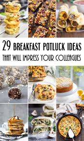 I take it to alot of pot lucks and there is never any leftover. 29 Breakfast Potluck Ideas For Work That Will Impress Your Colleagues Breakfast Potluck Yummyaddictio Breakfast Potluck Easy Potluck Recipes Work Breakfast