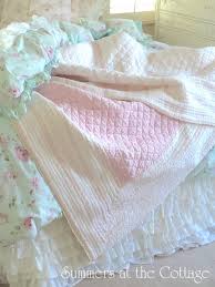 Shop wayfair for the best simply shabby chic bedding. Shabby Cottage Chic Bedding Twin Quilts Comforter Rag Quilt Ruffles Shabby Chic Girls Baby Toddlers