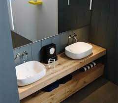 Arredo Bagno Legno Grezzo Rovere Antico L 170 Cm Con Mobile Bagno Doppio Lavello E 3 Mobile Bagno Doppio Lavello 640 Bagno Legno Mobile Bagno Arredamento Bagno
