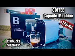 Available for 4 easy payments. B Coffee Co Freshman Capsule Coffee Machine Unboxing How To Use Youtube