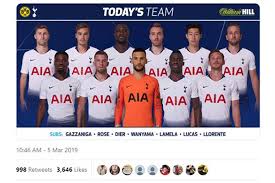 Now he's got the opportunity to be one of the biggest names off the tottenham hotspur fans have stepped in to soften the financial blow for fellow london club leyton orient after a cup match between the two. Not So Hot Spurs Football Club Rapped By Asa For William Hill Tweet Pr Week