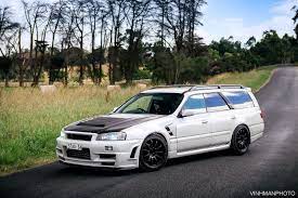 Nissan Stagea R34 Front Nissan Gtr Skyline Nissan Gtr R34 Nissan Motors