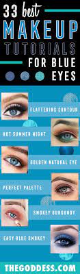 Makeup Tutorials For Blue Eyes How To Flatter Blue Eyes Easy Step By Step Beginners Guide For N Blue Eye Makeup Best Makeup Tutorials Blonde With Blue Eyes