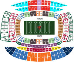 For chicago bears accessible seating please purchase the best available seating and contact seating charts reflect the general layout for the venue at this time. Chicago Bears Tickets Packages Preferred Soldier Field Hotels