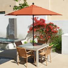 Homebase offers a great range of garden fencing for your dream garden design. Riviera 9ft Push Lift Fiberglass Round Umbrella By Havenside Home Base Not Included Overstock 11976148