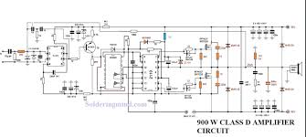 The power supply is already included in the printed circuit board although in the schematic design, the power supply was not included. 900w Class D Next Generation Power Amplifier Class D Amplifier Circuit