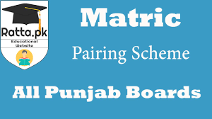 Past papers 2019 lahore board inter part 2 english compulsory group i objective both medium. Matric Pairing Scheme 2018 2019 Of All Punjab Boards 10th And 9th Class Ratta Pk