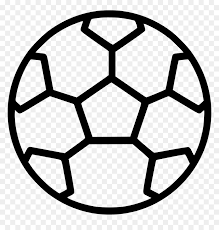 Download this cartoon black and white football logo, football clipart, logo clipart, cartoon png clipart image with transparent background or psd file basketball outline #4 svg, basketball svg, basketball clipart, basketball files for cricut, basketba. Footbal Soccer Ball Artex Comments Football Outline Black And White Clipart Hd Png Download Vhv