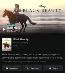 Our list of the best family movies is required viewing: Disney S Black Beauty Is Now Streaming On Disney Hotstar Disneyplus