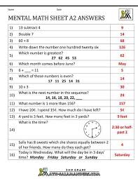 mental maths worksheets artofit