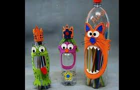 22 Artesanatos Feitos com EVA e Garrafa Pet - Artesanato Passo a ...