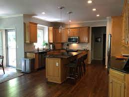 This warm toned dark gray color is perfect for a kitchen island or lower cabinets paired with a lighter upper. Island Color For Agreeable Gray Kitchen