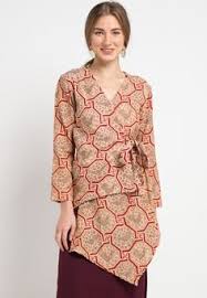 Ba9479 blus batik asimetris ziggy. 12 Gambar Blouse Asimetris Terbaik Pakaian Wanita Wanita Dan Model Pakaian