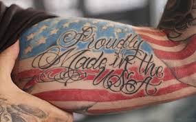 2,779 likes · 41 talking about this · 1,109 were here. American Flag With Proudly Made In The Usa Tattoo On Bicep