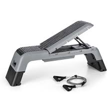 Capital Sports Stepalot 4 En 1 Stepper Banc Musculation Incline Siege Noir Gris Taille Tu Banc De Musculation Appareil Fitness Musculation