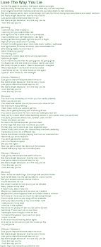 The concept of 'love the way you lie' was essentially a look at the relationship that eminem was in with his wife, kim, so i kind of felt like i was playing rihanna recorded a sequel to this song, love the way you lie (part ii). this one has the same intense and emotional lyrics but this time is sung. Love The Way You Lie Co Nháº¡c Nghe