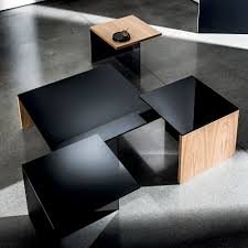 Coffee table, mocha mango wood & copper. Regolo Square Coffee Table Wood And Glass By Glassdomain Co Uk