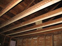 The other surfaces are the walls, which the joists span the distance between, providing a source of support to keep the walls from shifting. Bowed Ceiling Joists Diy Home Improvement Forum