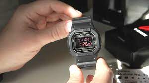Also playing some more with some effects. Review Of Casio G Shock Dw 5600ms 1dr Men In Rusty Black Youtube