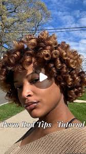 Short 4c Natural Hairstyles Perm Rods
